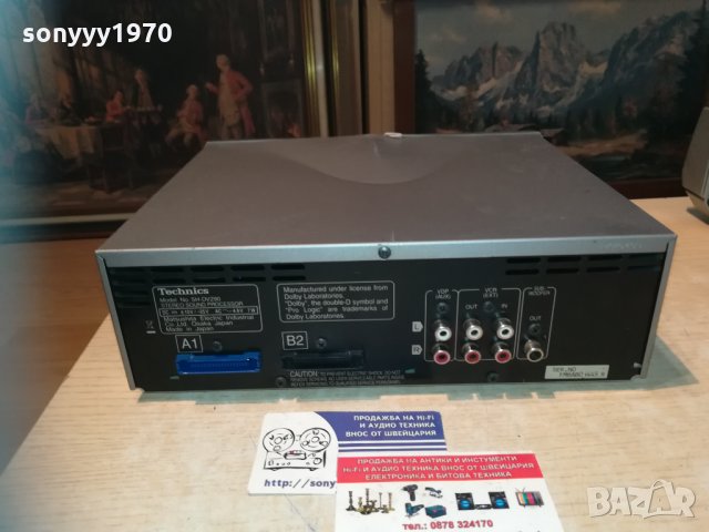 technics sh-dv290 processor-japan/sweden 2310201553, снимка 14 - Ресийвъри, усилватели, смесителни пултове - 30529743