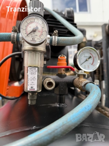 Компресор за въздух бутален 500л, 10hP, 7.5kW DAEWOO , снимка 7 - Компресори - 52022763