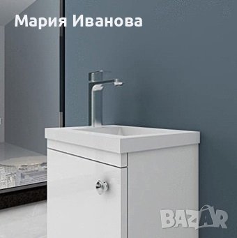 Стенен шкаф за баня с мивка AMZ02, снимка 2 - Шкафове - 36663684