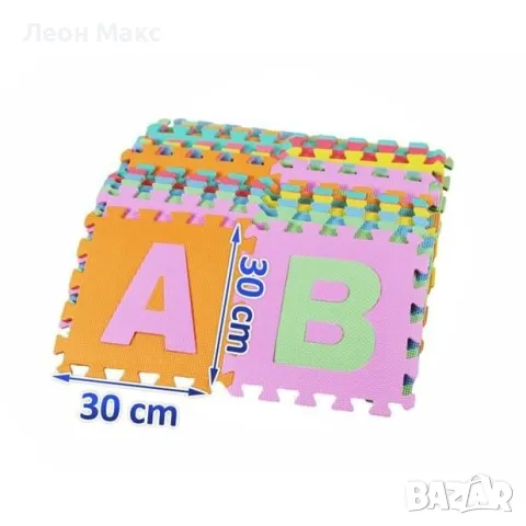 Детски мек пъзел килим за пода, снимка 2 - Игри и пъзели - 48017470