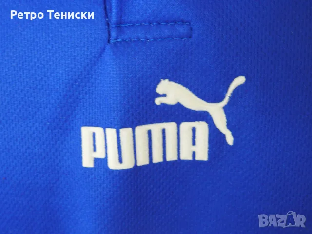 Поло тениска Puma — Мъже размер XL Синьо, снимка 3 - Тениски - 56312901