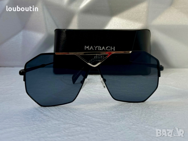 Maybach 2024 мъжки слънчеви очила маска 6 цвята , снимка 10 - Слънчеви и диоптрични очила - 44587574