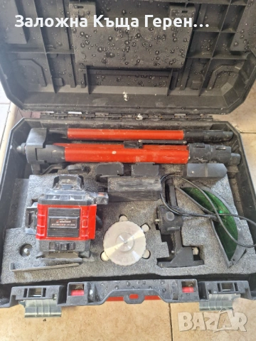 Лазарен нивелир Elefant E40T, снимка 7 - Куфари с инструменти - 53044565