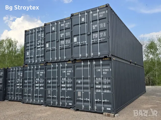 Морски контейнери 20 и 40 FT стандарт и High Cube нови и употребявани