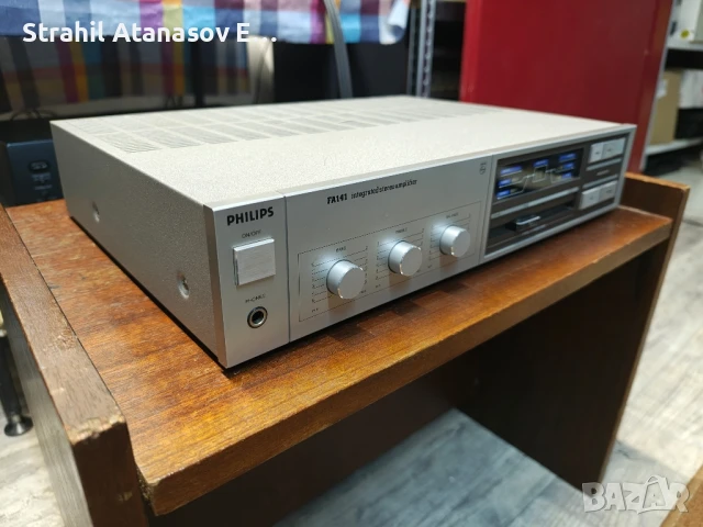 Philips FA 141 Стерео Усилвател, снимка 3 - Ресийвъри, усилватели, смесителни пултове - 50477627