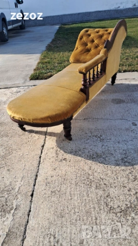 Диван лежанка антикварен, снимка 7 - Дивани и мека мебел - 54062880