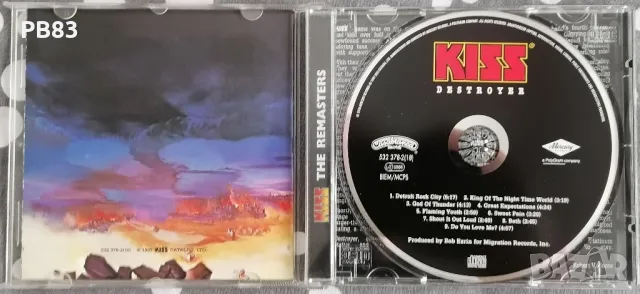 Kiss - 1976 - Destroyer CD (Remaster) , снимка 2 - CD дискове - 49331992