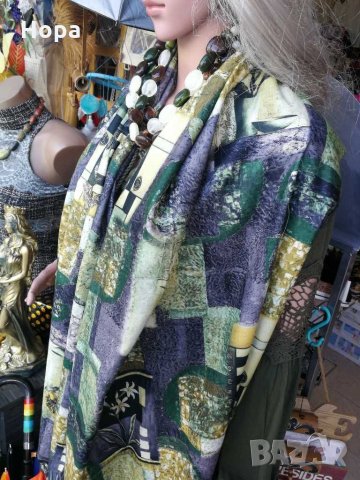 Дамски шалове Кашмир , снимка 10 - Ръкавици - 26915193