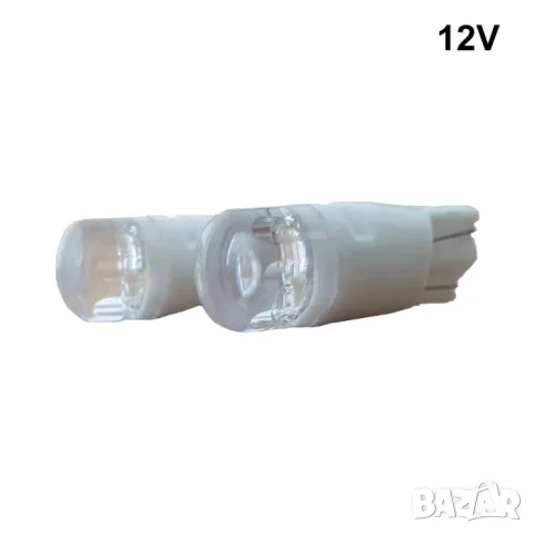 LED крушки T10 12V 2 SMD 2 броя