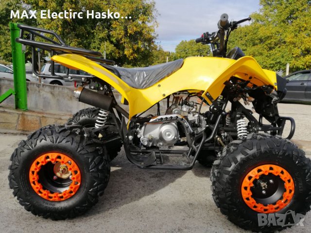 Бензиново ATV 150cc Grizzly SPORT - YELLOW, снимка 2 - Мотоциклети и мототехника - 30693315