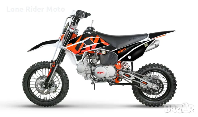 Kayo-TD125 Кросов мотор, Dirt Bike, Pit Bike Детски, снимка 5 - Мотоциклети и мототехника - 48124382