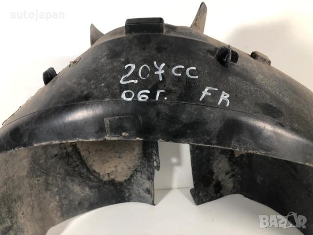 Преден десен подкалник Peugeot 207cc (2006-2014г.), снимка 2 - Части - 54331094