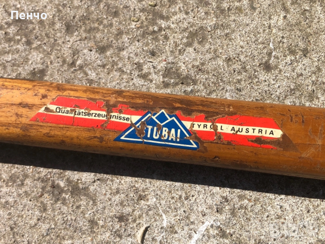 стар пикел MOD. WALLNER "STUBAI" - MADE IN AUSTRIA - 1950/60г., снимка 4 - Антикварни и старинни предмети - 49729691