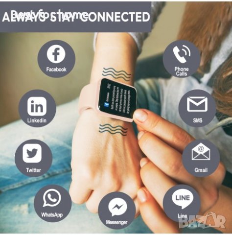 Смарт часовник SYNCLIFE 205L, снимка 3 - Смарт гривни - 38455552