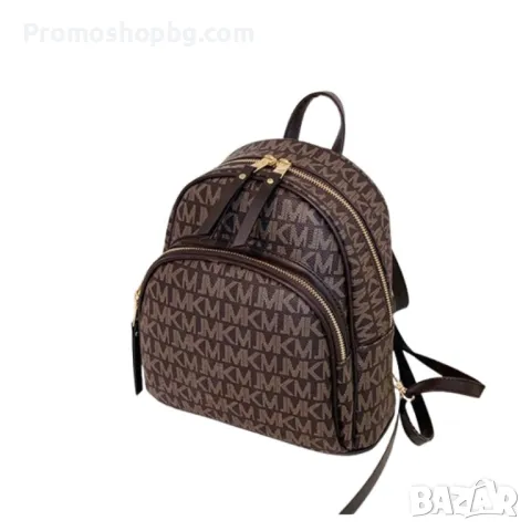 Дамска раница Michele, Бежова ИЛИ Кафява, снимка 3 - Раници - 49386242