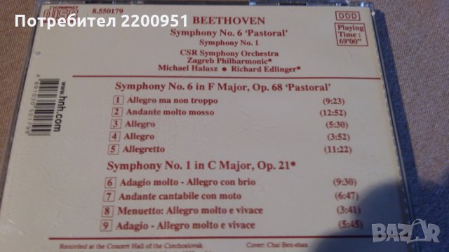 L.V.BEETHOVEN, снимка 5 - CD дискове - 31721198