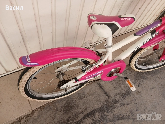 Детско колело Драг 18 цола с кошница , снимка 4 - Велосипеди - 54120983