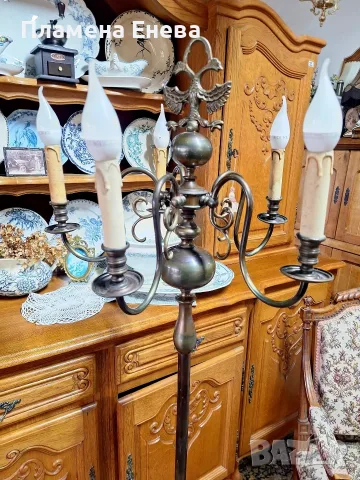 Подов лампион - месинг, снимка 3 - Лампиони - 56515061