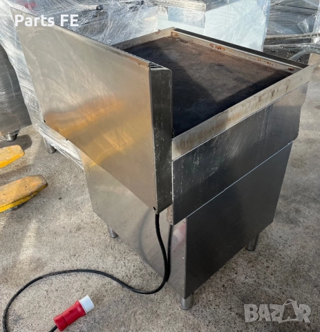 Професионална скара гладка туч плоча чугун електрическа трифазна , снимка 3 - Обзавеждане на кухня - 52970882