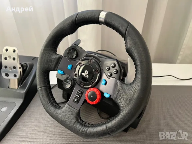 Logitech G29 + Shifter Геймърски волан PC/PS5/PS4/PS3, снимка 5 - Джойстици и геймпадове - 48867608