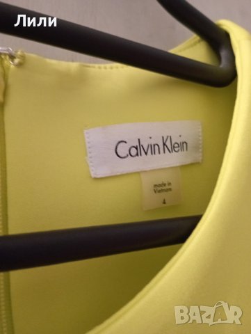 Дамска рокля размер S Calvin Klein , снимка 11 - Рокли - 38528747