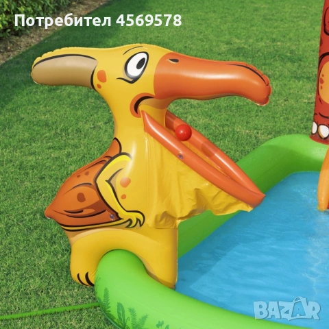 Водна площадка Bestway Jurassic 53160 – Детски мини аквапарк с пързалка и пръскачки! , снимка 5 - Басейни и аксесоари - 54324228