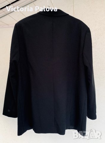 Стилно черно сако, снимка 4 - Сака - 42911966