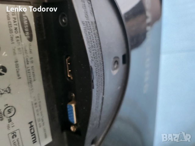 монитор Samsung , снимка 4 - Монитори - 51744094