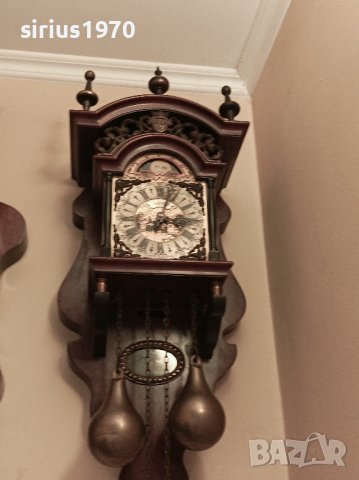 холандски стенен часовник ден и нощ профилактиран, снимка 1