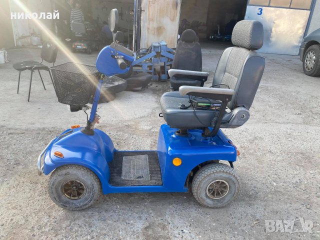 скутер за трудноподвижни хора или инвалиди, снимка 4 - Инвалидни скутери - 31956773