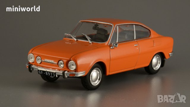 Skoda 110R Sport 1975 - мащаб 1:43 на DeAgostini моделът е нов в блистер, снимка 3 - Колекции - 31926717