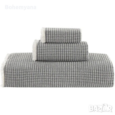 BOHORIA® Комплект вафлени кърпи за баня