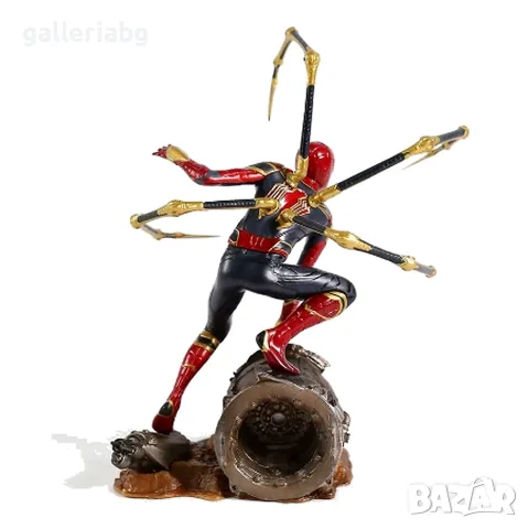 Фигура Iron Spider Спайдърмен – Avengers Infinity War, снимка 3 - Колекции - 55730571