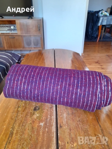 Старинен вълнен плат,платно #3, снимка 2 - Антикварни и старинни предмети - 53964405