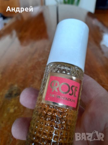 Стар одеколон Rose,Роза, снимка 2 - Други ценни предмети - 39394693