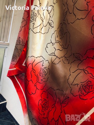 Шал ECENUR 90/90см, снимка 6 - Шалове - 29838741