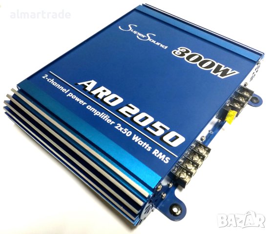 Усилвател за кола SuperSound ARO4050, 4x50W, 4ohm