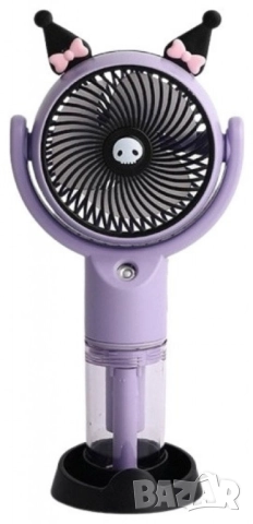 Преносим мини вентилатор Kuromi – Стилна прохлада навсякъде с теб, снимка 6 - Друга електроника - 52125861