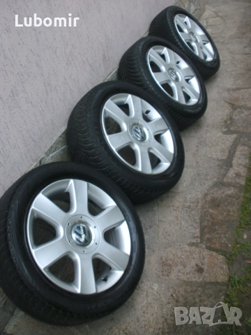 16 цола 5 х 112 мм 4 бр лети джанти - оригинални Volkswagen !, снимка 7 - Гуми и джанти - 52893413