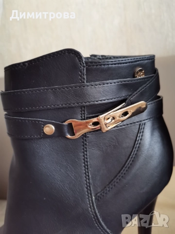 Елегантни боти с висок ток , снимка 3 - Дамски боти - 52992248