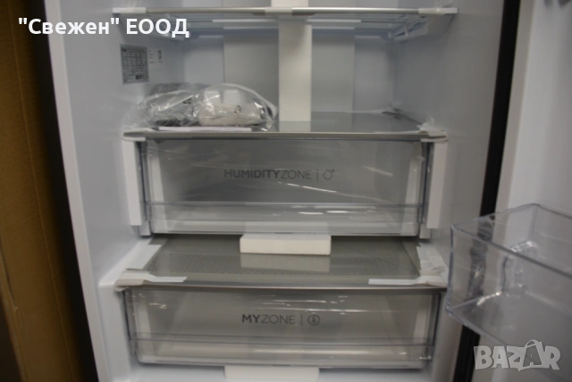 Хладилник с фризер HAIER HDPW 5620 ANPD инверторен компресор, снимка 6 - Хладилници - 53332675