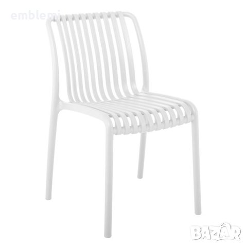 Стол трапезен градински Moda Бял