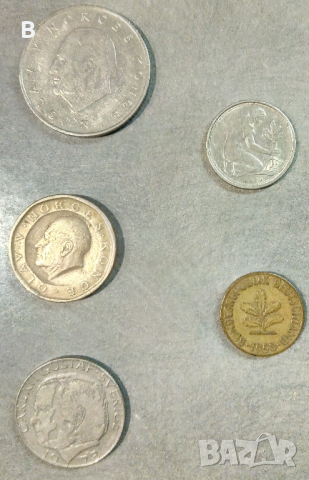 Разни монети: крони, пфениги, рубли, т. лира, снимка 2 - Нумизматика и бонистика - 44601918