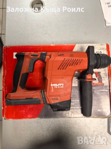 Акумулаторен безчетков перфоратор HILTI TE 6-22, снимка 3 - Бормашини - 54336628