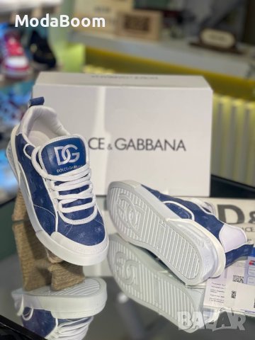 💯💙Dolce & Gabbana стилни сини дамски маратонки💙💯, снимка 1 - Маратонки - 44280084