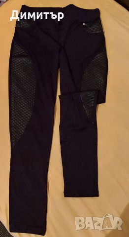 Дамски клин с кожени мотиви, снимка 6 - Клинове - 30490321