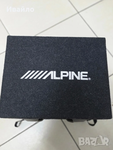 Alpine SBE-1244BR – Субуфер в затворен корпус, снимка 3 - CD дискове - 52647642