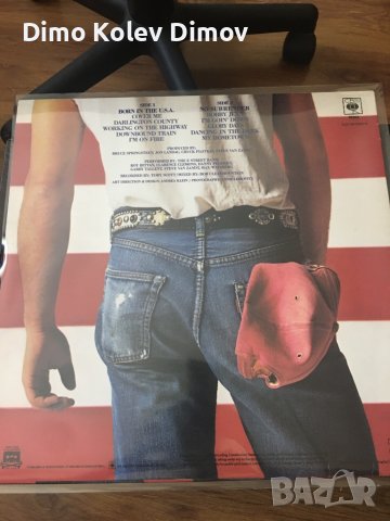 Bruce Springsteen Born in the USA LP Vinyl Като Нова!, снимка 2 - Грамофонни плочи - 40617959