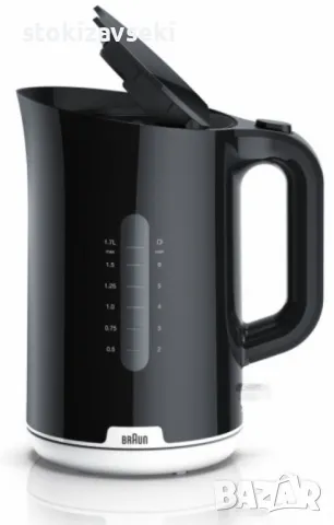 Кана за бързо кипене Braun 1.7L Breakfast1, снимка 1 - Кани - 49224997