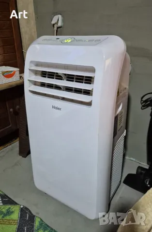 Мобилен климатик Haier, 12000 BTU, снимка 1 - Климатици - 48648446